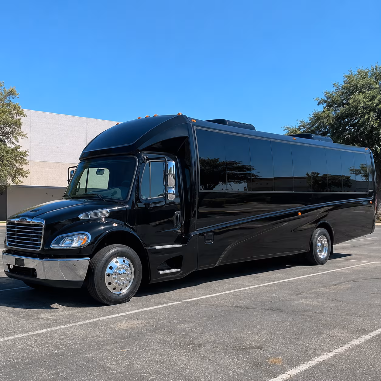 concert shuttle buses for large groups and group ticket holders