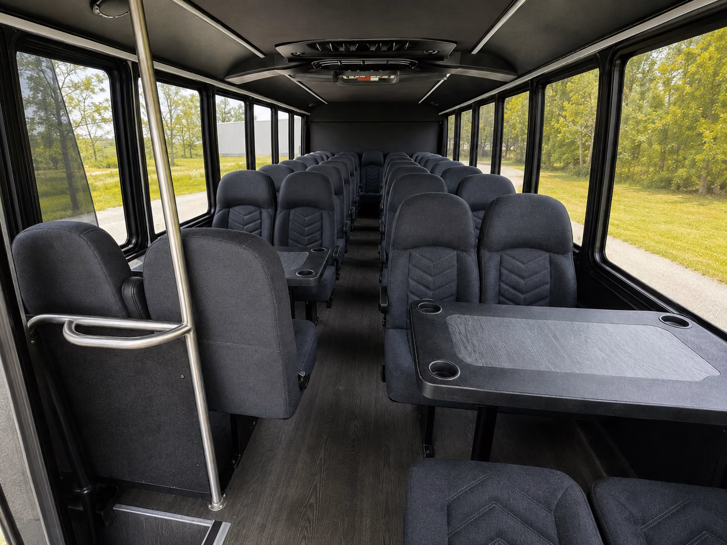 miramar 15 passenger minibus interior
