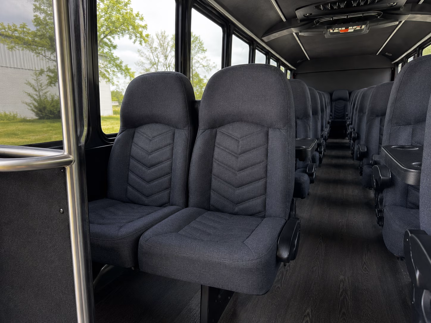 miramar 20 passenger minibus inside