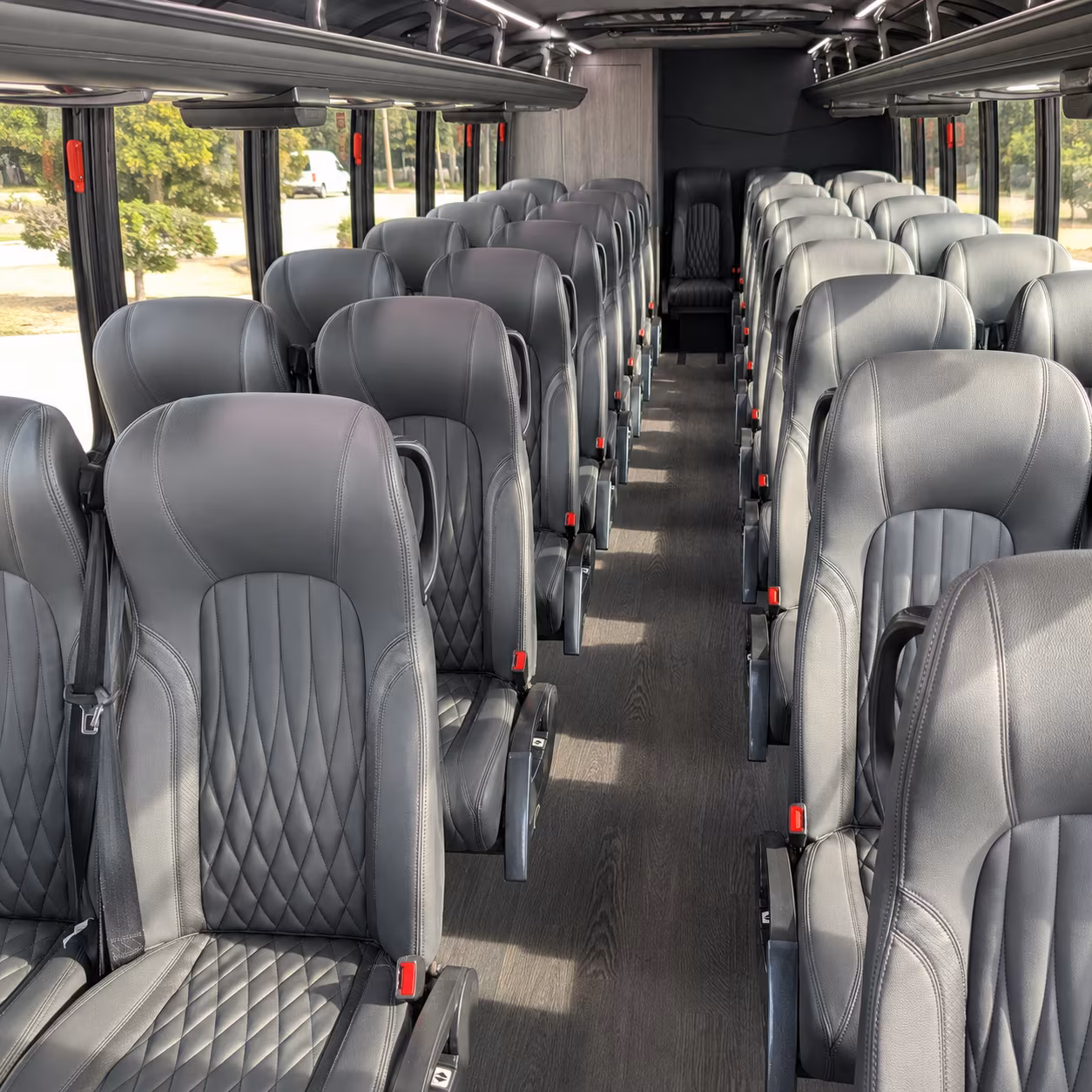 miramar 25 passenger minibus interior