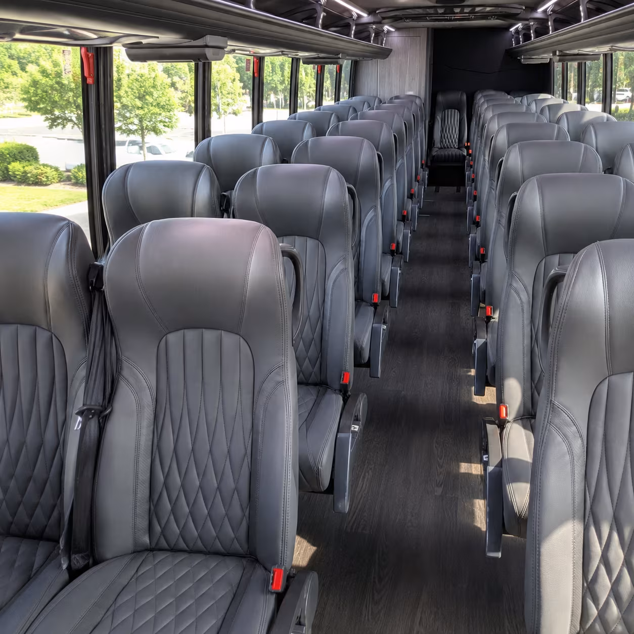 miramar 35 passenger minibus inside