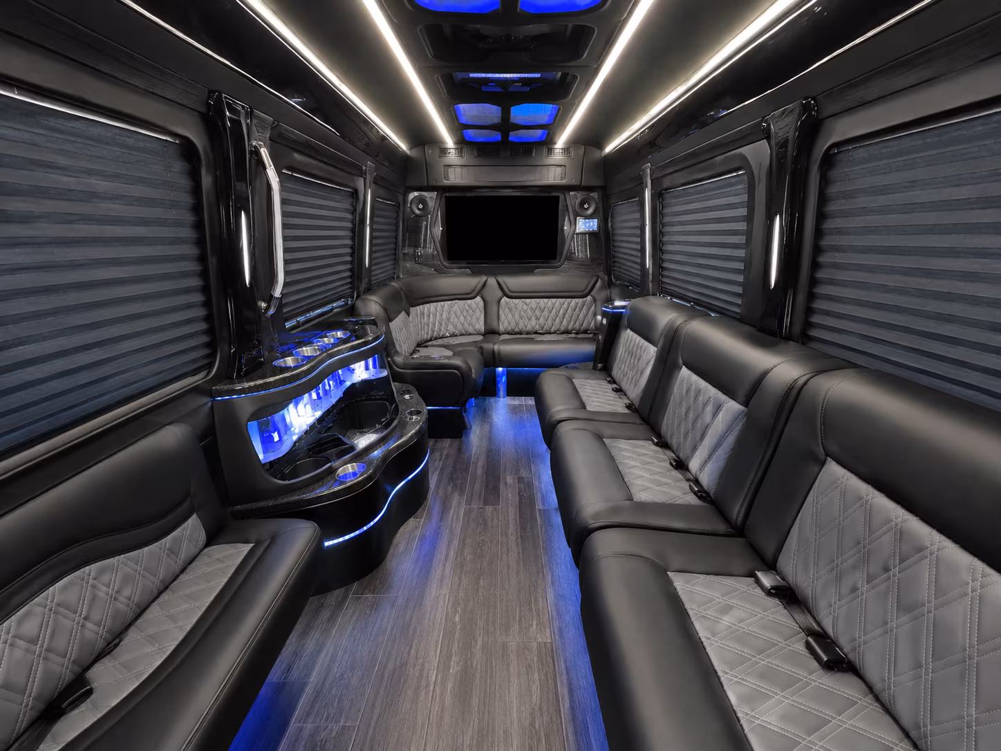 miramar sprinter limousine interior