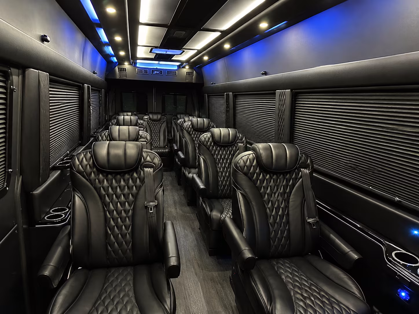 miramar sprinter van with driver inside